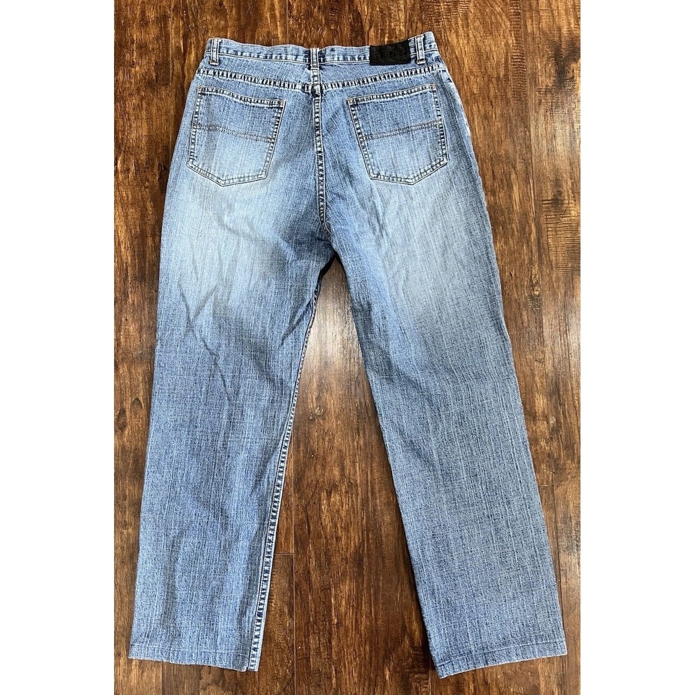Chicos Denim Womens Jeans Size 1.5 Dark Acid Wash - Picture 5 of 7